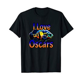 I Love Oscar Cichlids Aquarium Fish Gift T-Shirt