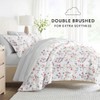 LINENS & HUTCH Bedding Bundle, Patterned Microfiber Comforter Set and