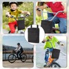 Waterproof Bicycle Bag Handlebar Black, Foldable Handlebar Bag for E-Bikes,