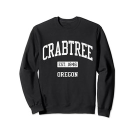 Crabtree Oregon OR JS04 Vintage Athletic Sports Sweatshirt