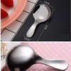 Stainless Steel Short Handle Spoons 3 PCS
