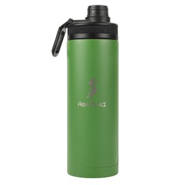 Aquapelli Vacuum Insulated Water Bottle, 18 ounces, Willow Green