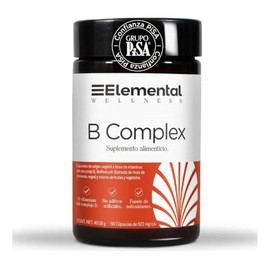 Complejo B Completo Duo Pack 120 Capsulas con BioPerine y Vitaminas