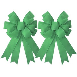 Large Fall Bow Wreath Thanksgiving Decor Buffalo Bows for Indoor Outdoor Orange Wreath Holiday Fall Decorations and All Kinds of Holiday Backdrops Decorations…