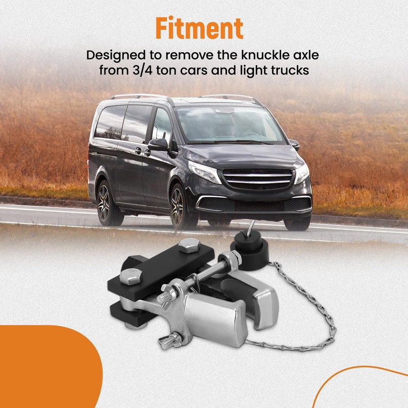 maXpeedingrods Heavy Duty Pitman Arm Puller with Adapter, Adjustable 2