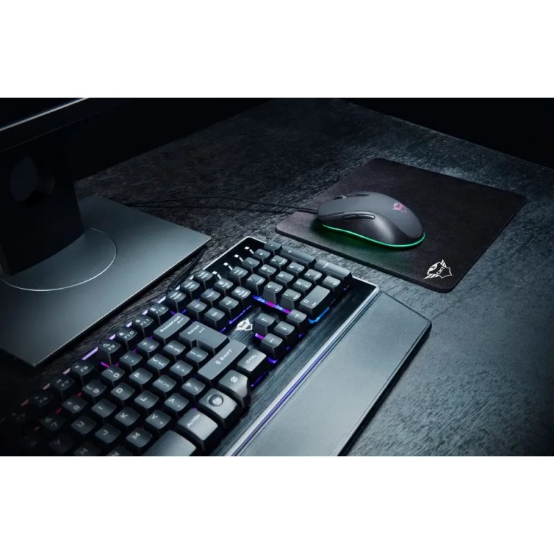 Mouse gamer de juego Trust Jacx GXT 930 negro