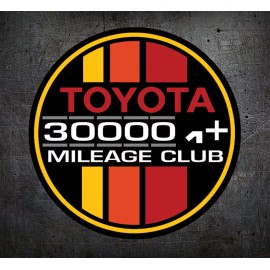 L1G Toyota Decal 300k High Mile Club FITS 4X4 4Runner TRD Tundra Fj Cruiser Tacoma