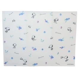 Marimo Craft SPNC-066 Snoopy Fruit Series Place Mat, Blueberry, W 15.4 x H 11.4 inches (39 x 29 cm)