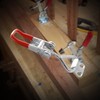2 Set Adjustable Toggle Clamps (lock holes), 180KG holding capacity