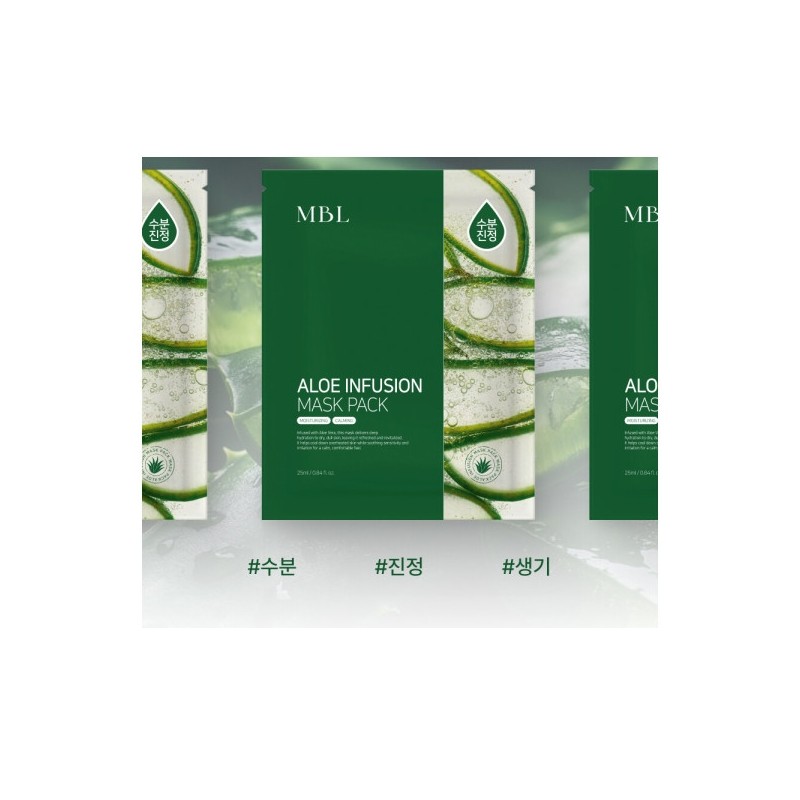 MBL Aloe Infusion Mask Pack 25ml x 30 sheets /