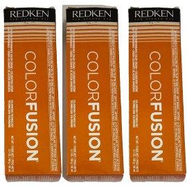 Redken 3 Redken COLOR FUSION Hair Color  2.1 oz ea 4Br BROWN/red