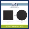 RSVP International Charcoal Compost Bin Filter 2-Piece Set Helps Keep