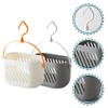 Shower Hanging 2Pcs Plastic Hanging Storage Basket Hanging Shower Kitchen