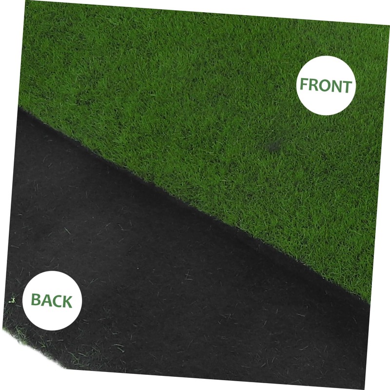 Operitacx Realistic Artificial Moss Turf Fake Grass Roll for Outdoor