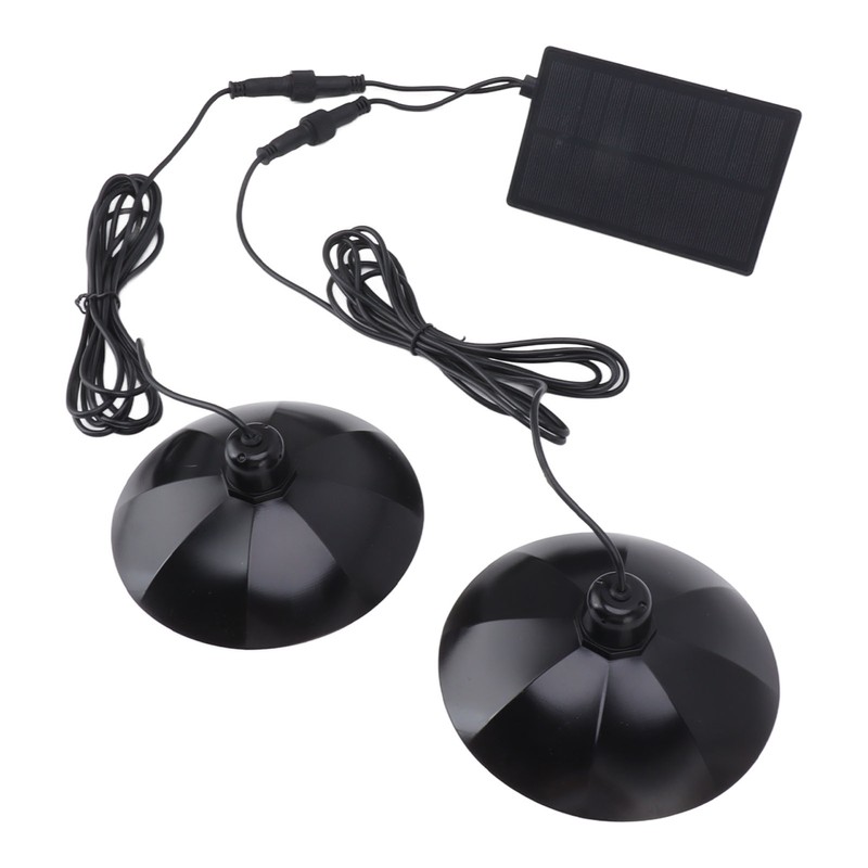 Solar Pendant Light LED Pendant Lamp Double Headed Pendant Light