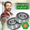 Universal Ball Bearings 6004 2RS 20 x 42 x 12