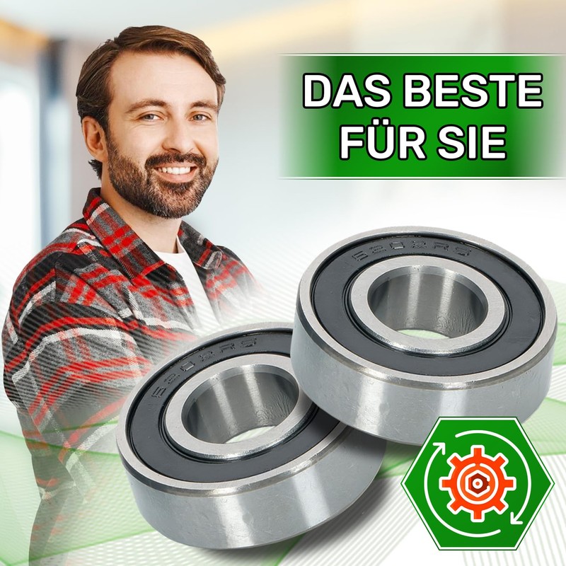 Universal Ball Bearings 6004 2RS 20 x 42 x 12