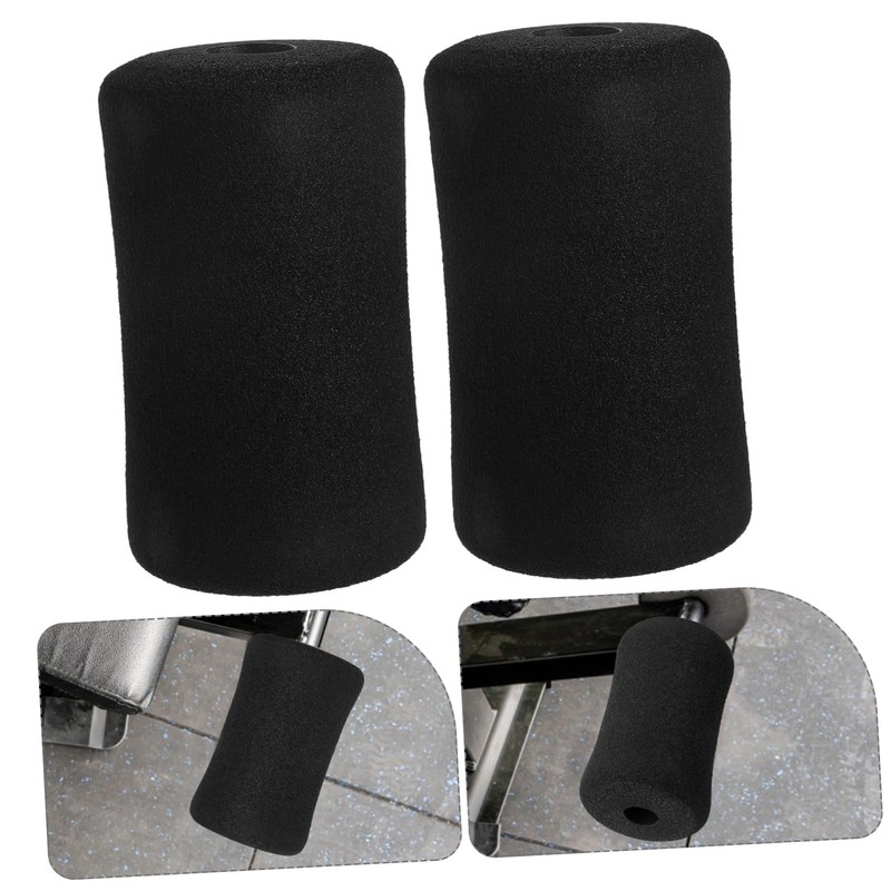Mikinona 4Pcs Foam Roller Replacement Pads for Gym Equipment Durable