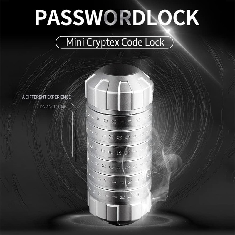 LANRU Mini Cryptex Code Lock Valentine's Day Delicate Interesting Romantic