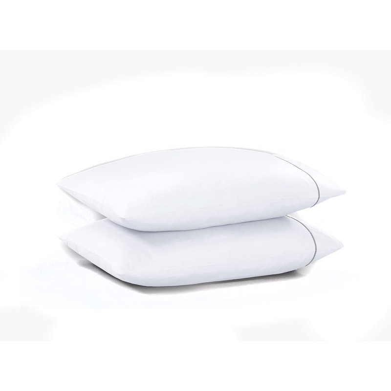 100% Egyptian Cotton, Pillow Cases Standard Size, Percale Pillowcases, Pillow