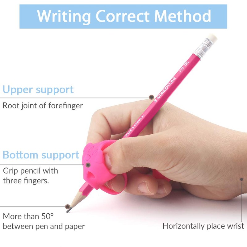 Pencil Grips, Firesara Original Pencil Gripper Puppy Design Posture Correction