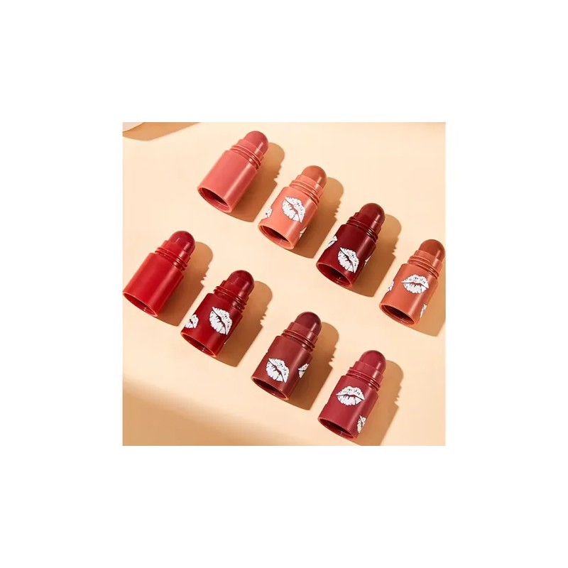 Labial Mate 4 En 1, Hidratante Y De Larga Duración