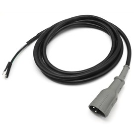 Vkinman 101828901 48V Charger Plug 3-Pin Male Plug with DC Power Cord, Replacement for Club Car DS Precedent Golf Cart 1995-2014, Replaces 103429001 101128901