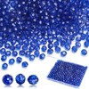 BONNY BOXX 500pcs 8mm Acrylic Faceted Round Crystal Beads Transparent