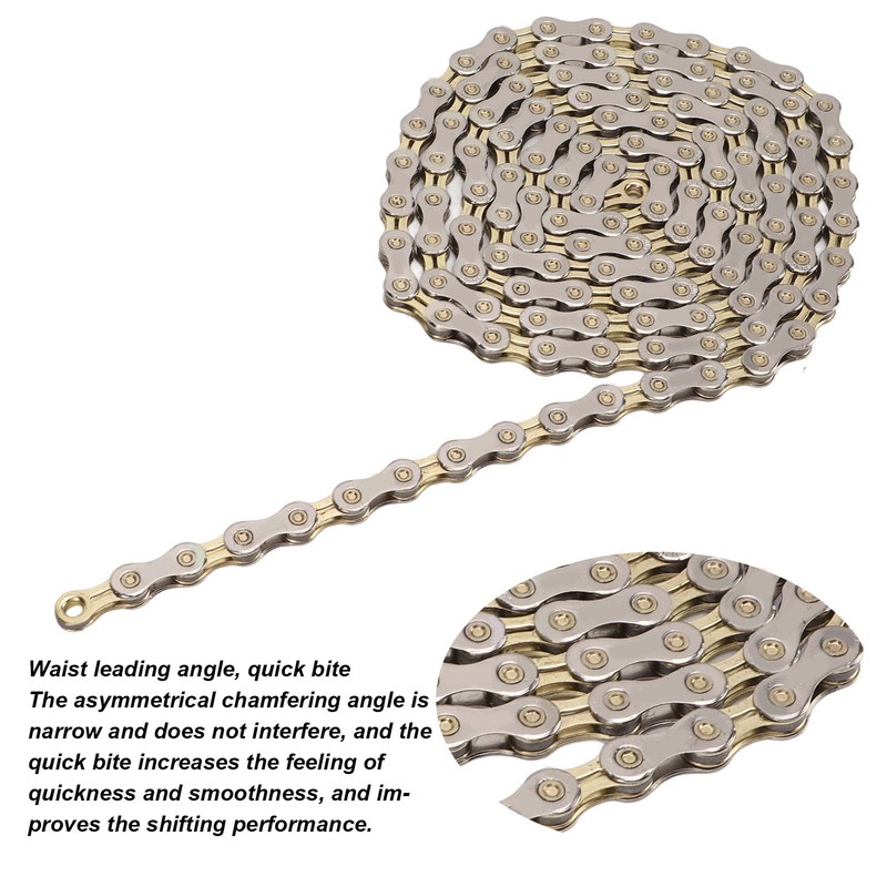 Mountain Bike Road Bicycle Chain 13 Speed 126 Links Bicycle