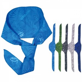 Ato cooling muffler black 1 piece cool scarf ice neck scarf summer cold feeling golf hiking cool towel