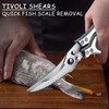 TIVOLI Heavy Duty Poultry Shears - Kitchen Shears with Serrated