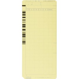アマノ PJR専用タイムカード PJRｶｰﾄﾞ 00048450【まとめ買い3パックセット】