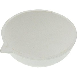SE CI124DT 3-Inch Alumina Ceramic Pot Used for Melting Gold, Copper, Silver etc, 60-Percent Aluminum Oxide Mix