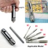 Taicols Ratcheting T-Handle Tap Holder Wrench Set, 2 Pcs Adjustable
