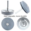 ASTARON 4 PCS Lawn Mower Blade Sharpener(UPGRADED) for Drill and