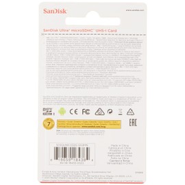 SanDisk Ultra 32GB 100MB/s UHS-I Class 10 MicroSDHC Card SDSQUNR-032G-GN3MN