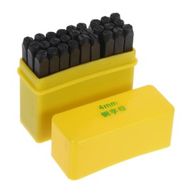 KONTONTY Durable Steel Metal Stamping Set Letter Punch for Craft Jewelry Making Industrial Stamping Alphabet Stamps
