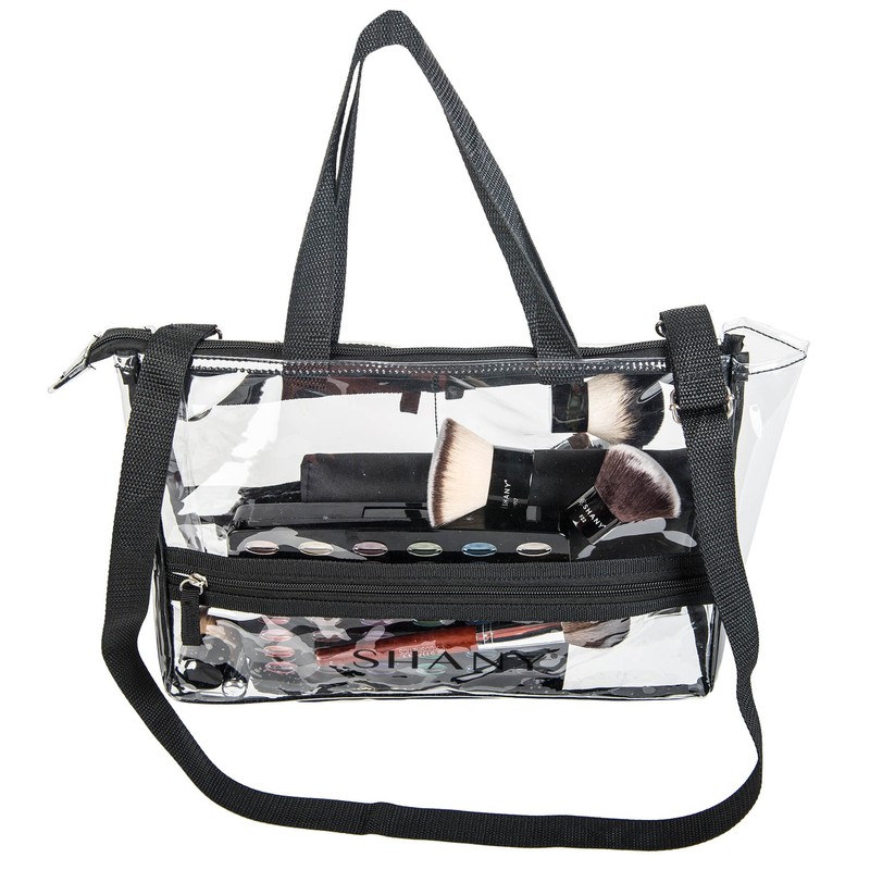 SHANY Clear Travel Makeup Bag - Cosmetics Organizer - SHANY
