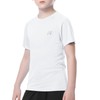 MEETWEE Jungen Rash Guard Kurzarm Kinder Badeshirt UV Schutz UPF