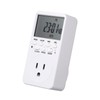Digital Timer Switch Socket LCD Display Plug-in Programmable Time Switch
