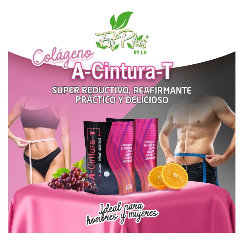 A-cintura-t 500g Fit Plus + Acinturate Super Kit Reafirmante