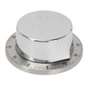 Mechanical Timer Accurate Quiet Counting Loud Alarm Sound Silver Timing