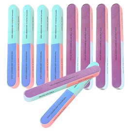 ZOKJSW 10pcs SchleifblöCke PolierblöCke Für Nageldesign Nagelpolierblock Polierflächen Nagelfeile Block Nagelkunst ManiküRe Werkzeug Perfekter Schutz der Nägel