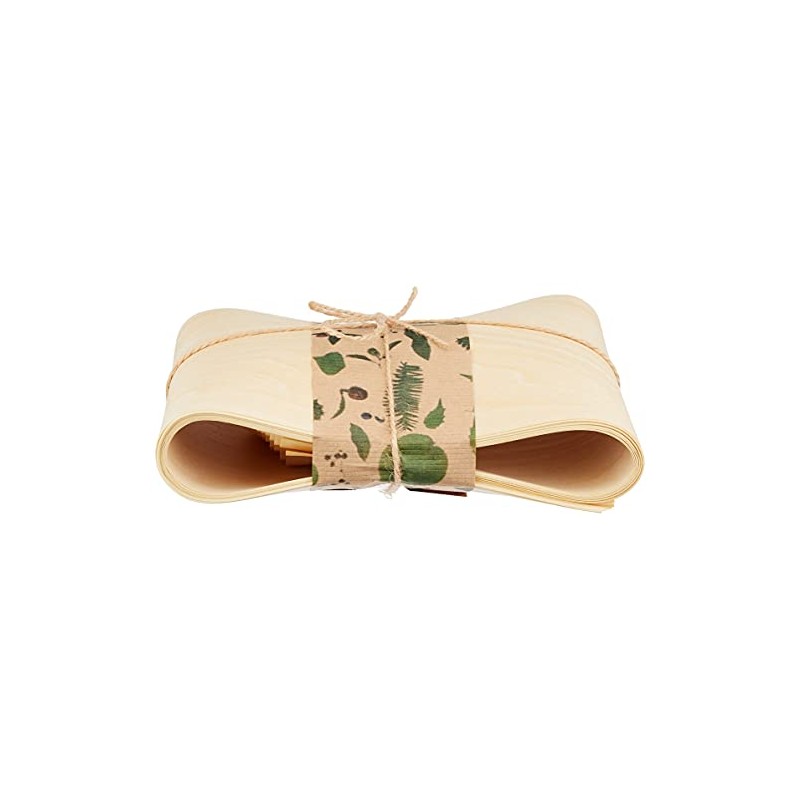 Yamako 88546 Naturalis Bento Wrap, Sutra Wood, Onigiri, Natural Wood,