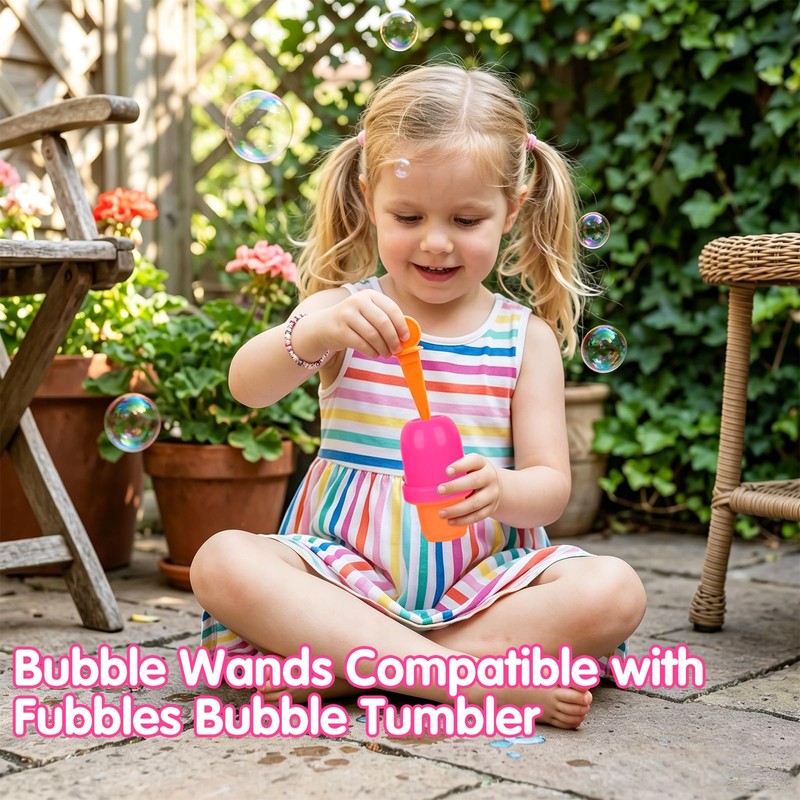 4Pcs Replacement Bubble Wands for Fubbles Bubble Tumbler 2oz