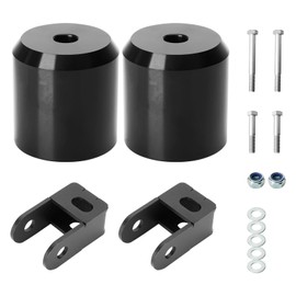 3" Front Leveling Lift Kits Fit for Ford F250 F350 Super Duty 4WD 2005-2023, 3inch Front Coil Aluminum Forged Strut Spring Spacers with Shock Extenders and 10.9 High Strength Lug Bolts