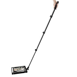 SAFEBAO Under Vehicle Inspection Mirror with 7.87 Inch LED Light Adjustable Length Rechargeable Diameter Security Mirror