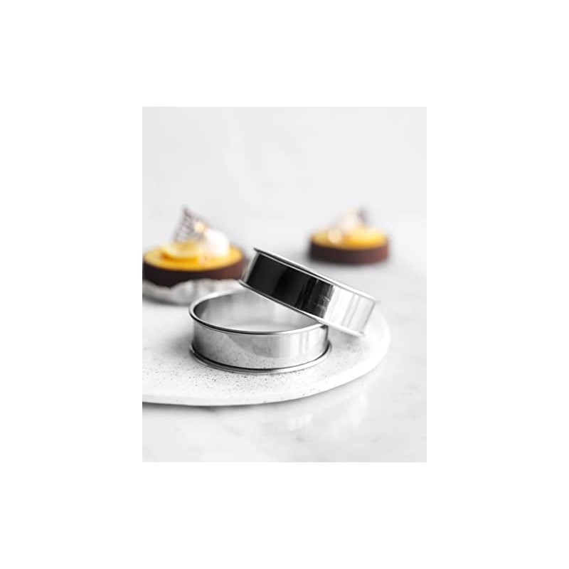 Patisse 2141 Set of 4 Stainless Steel Tartlet Cutters with
