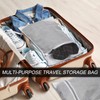 sourcing map Mesh Laundry Bags, 15.7"x19.7" Baskets Mesh Bags with