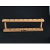 YAQI Wood Razor Holder Display Storage For 7 hole Multiple